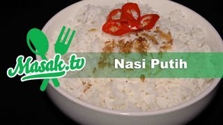 MemasakMenanak Nasi  How to Cook Rice   Resep 001 [upl. by Anerak454]