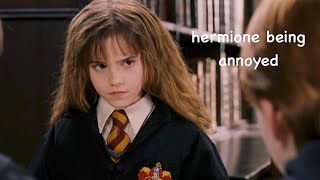 hermione being annoyed for 8 movies straight [upl. by Nutter]