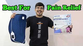 Meditive Electric Heating Pad Unboxing And Review  Best Heating Pad in 2023  3 Level Temperature [upl. by Mccreary389]