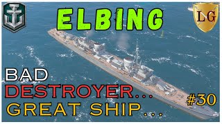 Elbing  bad destroyer I love to play  World of Warships wows [upl. by Adamok]