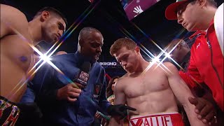 CANELO ALVAREZ MEXICO vs AMIR KHAN UK KO FIGHT [upl. by Ikaz736]