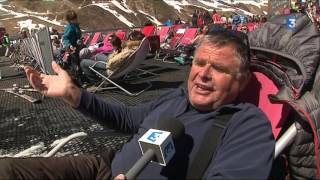 Ski dans les Pyrénées  Cauterets finit sa saison en beauté [upl. by Ethel687]