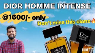 Dior Homme Intense Clone 🔥  Pendora Camaro homme intense  Top clone perfume [upl. by Emiolhs]