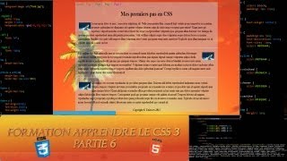 Formation apprendre le CSS 3  Partie 610 [upl. by Alma]