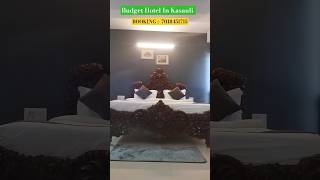 Best Budget Hotel In Kasauli ❤️ thesplendidstay kasauli hotel shorts resort [upl. by Yellehs]