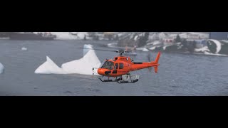 CowanSim H125 AS350B3e for MSFS2020 in Greenland [upl. by Jasisa833]