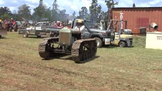 TRACTORS AT THE KINGAROY VINTAGE MACHINERY DAY 2014 [upl. by Cecile]