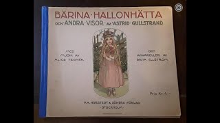 NAMNSDAGSBORDET  UR BÄRINA HALLONHÄTTA  ÅR 1913  GULLSTRAND OCH TEGNÉR [upl. by Jessalyn]