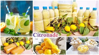 فيديو تعليمي احترافى لعصير الليمون🍋 اذا تفوتو فاتك شطر عمرك مع مفاجأة 🎁  Citronnade concentré [upl. by Seaton550]