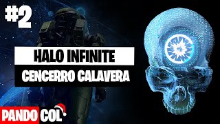 Halo Infinite  Ubicación de la calavera CENCERRO Segunda misión de Halo Infinite [upl. by Wilkinson]