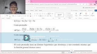 Analisis marginal con aplicacion de derivadas [upl. by Georgetta]