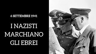 1941 i nazisti obbligano gli ebrei a indossare la Stella di David [upl. by Ylle]