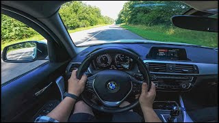 2018 BMW 1 Series 118d 150 Hp  POV Test Drive [upl. by Ahsienyt782]