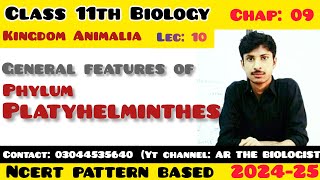 General characterstics of Phylum Platyhelminthes Kingdom Animalia Invertebrates XI Zoology [upl. by Auehsoj47]