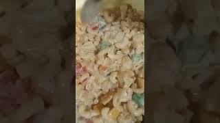 food Macaroni salad shorts youtubeshorts [upl. by Nolrev]