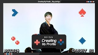 BOYS24 Profile ‘Creating My Profile’– Ep26 BOY JinKyuENG ver [upl. by Naujid926]