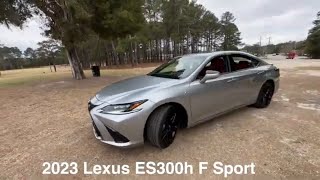 2023 Lexus ES300h F Sport Handling Indepth Walkaround Written amp Video Review [upl. by Ymaral617]