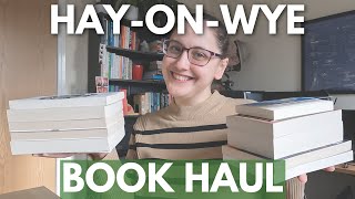 HayonWye Book Haul  Nature and Sustainability Books Plus More [upl. by Ulric]