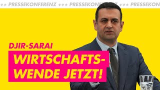 FDP Pressekonferenz mit Bijan DjirSarai [upl. by Olyhs254]