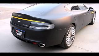 Aston Martin Rapide S V12 Cargraphic exhaust [upl. by Isbella]