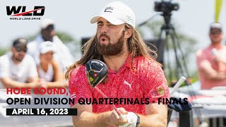 2023 World Long Drive Hobe Sound Open Division Quarterfinals  Finals [upl. by Cyd]