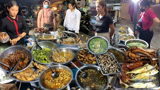 Top Cheap Food in Phnom Penh  Best Cambodian Street Food – Grilled Fish Stew Pork Soup amp More [upl. by Venita435]