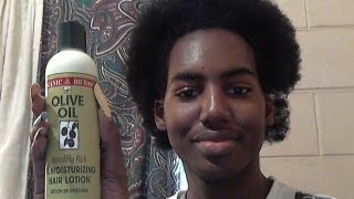 Organic Root Stimulator Olive Oil Hair Lotion Review [upl. by Aikemet]