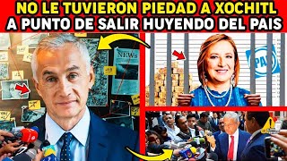 LA HIZO LLORAR JORGE RAMOS HUMILL4 A XOCHITL quotVAS A PERDERquot LE DIJO EN VIVO AMLO Y MEXICO CELEBRAN [upl. by Tolmach]