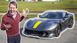 The Most DESIRABLE Ferrari RIGHT NOW My FIRST DRIVE in the 812 Competizione [upl. by Eibreh667]