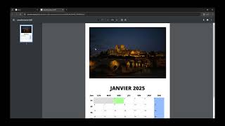 créer un calendrier photo mensuel gratuit en quelques clics [upl. by Philippine43]