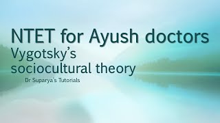 Vygotsky’s sociocultural theory [upl. by Rehpotisrhc]