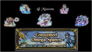 FFBE Consumed Omega Spawn  EXT All Missions  Budget [upl. by Willy]