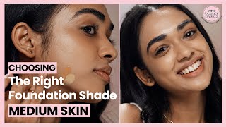 Foundation Guide for Medium Skin  How To Choose The Correct Foundation Shade  Nykaa Beauty Basics [upl. by Perr985]