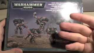 Blood Angels Death Company unboxing WH40K [upl. by Epilif]