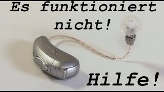 Hörgeräte Funktionieren nicht  HILFE  Tips zur schnellen Lösung [upl. by Akili]