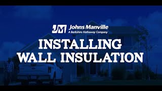 How to Install Wall Insulation in Your Home [upl. by Heise]