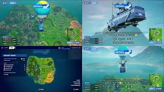 11923 AlexsquotnonSK Knightsquot1 Themed Squads Fortnite OG all 4 cams w Alex Tori amp Alyssa [upl. by Ruelle]