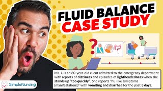 Fluid Balance Case Study for Nursing Students  NCLEX Prep [upl. by Socher]