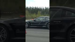 BMW M6 V10 vs Mercedes SL65 AMG Black Series V12 BiTurbo [upl. by Pirozzo]