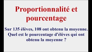 Comment calculer un pourcentage [upl. by Hamforrd]