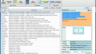 GAMA logiciel de Gestion datelier de menuiserie aluminium et PVC [upl. by Ariam885]