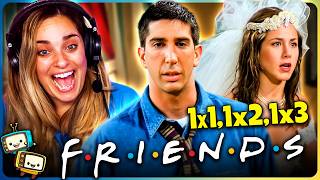 FRIENDS 1994 Season 1 Episodes 1x1 1x2 and 1x3 Reaction  First Time Watch [upl. by Atin721]