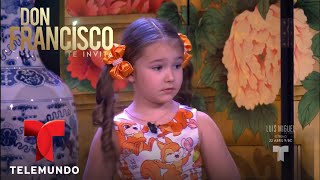 Niña rusa de 5 años pone en práctica su talento  Don Francisco Te Invita  Entretenimiento [upl. by Inoek865]