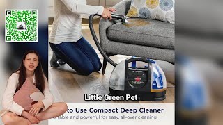 Erase Pet Stains with Bissell Little Green [upl. by Jasen]