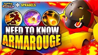 ARMAROUGE Pokemon Unite EVERYTHING You NEED To Know [upl. by Eenar10]