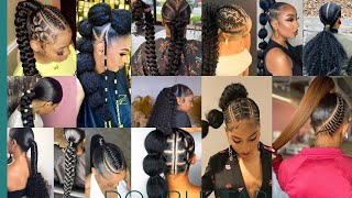 Top Best🔥Packing Gel Hairstyles Ideas For Cute Ladies Latest Ponytail hairstyles ideas For Women [upl. by Ilse]