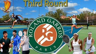 Roland Garros Third Round Day 2 LIVE REACTION and Watch Party [upl. by Gibeon]