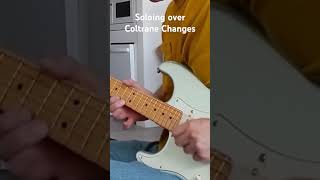 Soloing Over Coltrane Changes Satellite [upl. by Dias]