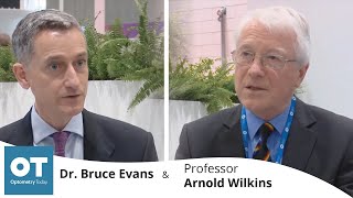 Dr Bruce Evans amp Dr Arnold Wilkins explain Visual Stress amp Colorimetry [upl. by Yeldar]