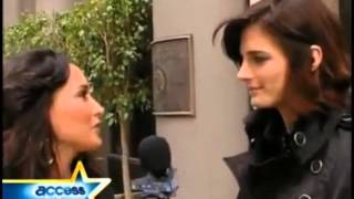 Stana Katic interview Access Hollywood [upl. by Eiramyelhsa]